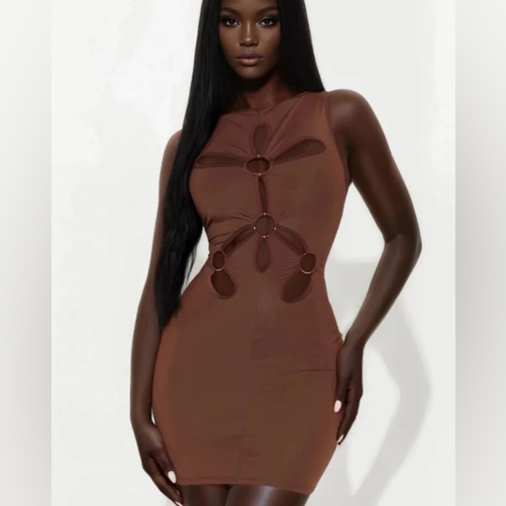 Natalie Cutout Bodycon Mini Dress NEW 🏷️
